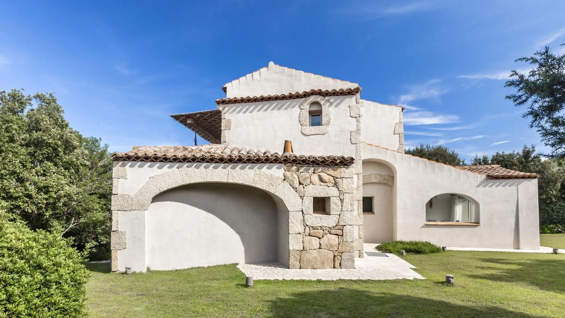 Villa Pevero Vista Mare Con Piscina E Palestra Abbiadori Italia
